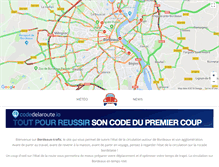 Tablet Screenshot of bordeaux-trafic.com